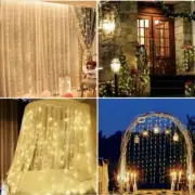 Curtain String Light￼ Remote Control USB ￼powered ￼