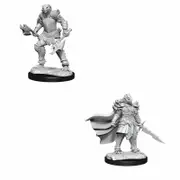 Wizkids Unpainted Miniatures - Nolzur's - Dragonborn Fighter Female