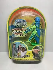 AS SEEN ON TV WHIRLY PETS PET BIRD TOY NIP BLUE WITH RECHARGEABLE USB BATTERY