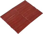 Gadpiparty 20pcs Scale Durable Natural Wood Grain for Dollhouse Decor and Mini House Models