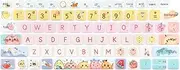 WSLUCKO Silicone Keyboard Cover Skin for Dell Latitude 3000 3340 13.3"(2023)/Dell Latitude 5320 5330 5340 5350 13.3"/ Dell Latitude 7320 7330 7340 7350,Cute Fruits