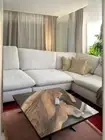 Clear Epoxy Resin Square Coffee Table Top Luxury Balcony Garden Furniture Bar De
