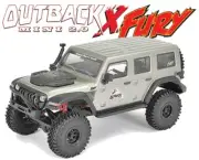 FTX Outback MINI X FURY (Grey) 1:18 Trail Truck Crawler - Ready To Run FTX5525GY
