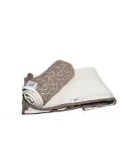 [Gr8x] Birds Attraction Pebble Double Stretch Swaddling Wraps in Stone