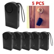 5x Wireless Home Window Door Handle Hanging Alarm Sensor for Home Hotel Dorm For