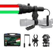 KL62Plus Tri-Color (Red, White, Green) Zoomable Night Hunting Light Kit Scope...