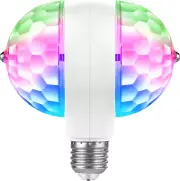 Disco Lights for Parties, Colorful Rotating Magic Ball Lights with 2 Light Bulbs