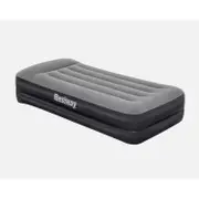 Bestway Air Bed Single 1.91m x 97cm x 46cm Tritech with Built-in Electric pump