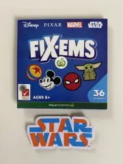 * 1 x WOOLWORTHS FIX-EMS PACK 2022 STAR WARS Logo Fixems with packaging - AS NEW