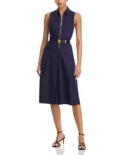 L'Agence Kylo Belted Shirtdress
