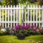 Half Moon Edger Trimming Shovel Long Handled Saw-Tooth Garden Lawn Edger Hand La