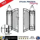 Garden Gate Ornamental Wrought Iron Decorative Outdoor Patio Entryway