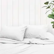 3/4 Piece Odyssey Thermal Flannelette Sheet Set White (Double) King Single