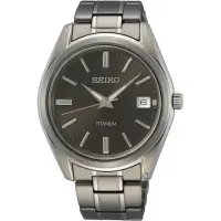 在飛比找momo購物網優惠-【SEIKO 精工】CS 經典簡約鈦金屬腕錶 母親節(6N5