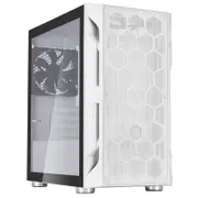 SilverStone Fara H1M Tempered Glass mATX Case - White (SST-FAH1MW-G)