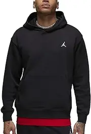 [Jordan] Men's Essentials Black Pullover Fleece Hoodie