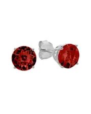 MaxColor 10K 2.10 ct. tw. Garnet Studs