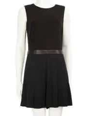 Black Zip-Up Mini Playsuits