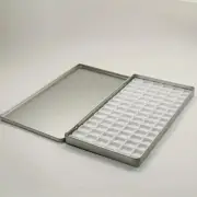90-Grid Watercolor Packaging Box Tinplate Frosted Iron BOX Paint Storage
