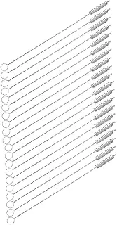 CIYODO 20Pcs Straw and Bottle Cleaning Brush for Feeding Bottle Water Tumbler and Drinking Straw Durable and Portable for Home Use
