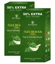 CRD Ayurveda Tulsi Jeewan Drops - 30 ml (Pack of 2) by CRD Ayurveda