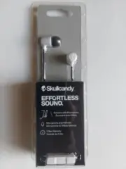 Skullcandy Jib Effortless Sound wired Earbuds w/ Microphone S2DUYK-441 White