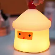 Christmas House Silicone Night Light Colour Changing Stepless Dimming Pat Atmosphere Table Lamp