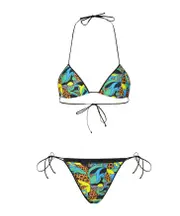 Sleeveless swimsuit 1,2,3 White