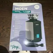 New Moen GX50C GX 1/2 HP Continuous Garbage Disposal , Stainless Steel