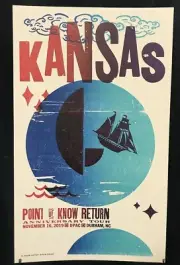 2019.11.16 Hatch Show Print Kansas Point of Know Return Anniversary Tour DPAC