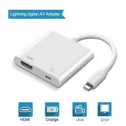 Lightning to HDMI Digital TV AV Adapter 1080P HDMI Cable For Apple iPad iPhone