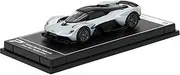 PosterCars 1:64 Scale Aston Martin Valkyrie Skyfall Silver Hypercar League Collection No.11