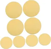 VERDANVERSE 8 Pack Round Cake Boards Heavy Duty Paper Cake Bases 1.7mm Thick for Mousse Desserts for Celebrations