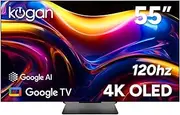 [Kogan] 55" OLED 4K 120Hz Smart AI Google TV - X98J - KAOD55X98JSVA - 55 Inch