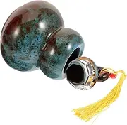 GANAZONO Pet Ashes Cremation Gourd Shaped Urn Keepsake Urn for Dog Cat Ashes Ceramic Memorial Holder with Lid Portable Convenient for Pet Remembrance