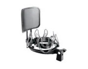 Universal Microphone Shock Mount with Pop Filter for Condenser Microphones