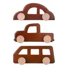 Wooden Coat Rack Storage Hanger Key Holder Foyer Hallway Wall Hook Hanging