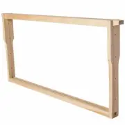 10x Frames NZ Pine inc EYELETS FD FP Flat pack for Bee hive for Wax Foundation
