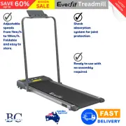 Everfit Treadmill Electric Walking Pad Home Gym Exercise Fitness Foldable Grey