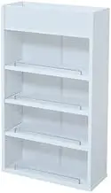 JK Plan ga-071-wh Dining Kitchen TV Rack Series, Open Rack, White