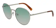 Longchamp LO101S 711 Women’s Sunglasses Gold Size 56