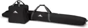 High Sierra Ski & Boot Bag Combo, Black/Mercury, One Size