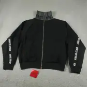 Atmos Jacket Mens Size Medium Black Full Zip Up Track Jacket Japan Sweatshirt