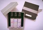 Organic Rose Water & Chamomile & Lavender Water Mix X3 30ml Black Gift Set