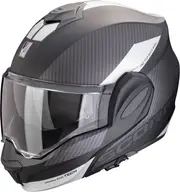 Scorpion EXO-Tech Evo Team, modular helmet , color: Matt Black/Silver , size: M