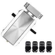 Smart Lock,Geevorks Remote Control Keyless Entry Electronic Lock with 4 Remot...
