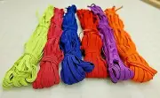 NEW Flat Braided Elastic Band 1/4" (6mm),width Multi Colors 33 yards