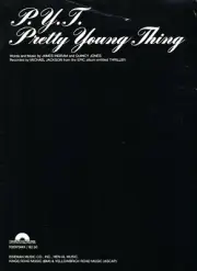 MICHAEL JACKSON P.Y.T. PRETTY YOUNG THING SHEET MUSIC PIANO/VOCAL/CHORDS 1983