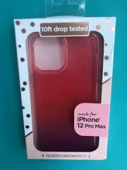 Protective And Pretty Hot Pink to Purple Glitter- Case For iPhone 12 Pro Max