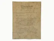 Sherlock Holmes A Study in Scarlet - Hand Antiqued First Page Reproduction